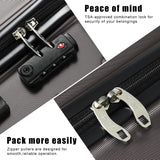 Coolife Luggage Suitcase Carry-on Spinner TSA Lock USB Port Expandable (only 28’’) Lightweight Hardside Luggage (Gray, S(20in_carry on))