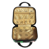 World Traveler VentureX Airline Approved 2-Piece Carry-On Luggage Set – Lightweight Hardside Polycarbonate Suitcase with Spinner Wheels - Peonies