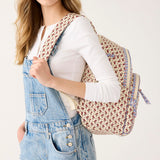 Vera Bradley Women's Premium Cotton Bancroft Backpack, Rachel Ditsy, One Size