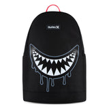 Hurley Unisex-Kids Graphic Backpack, Black/Black, One Size