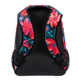 Roxy Women's Shadow Swell Backpack | Travel | Everyday Carry | Work | Gym | 21L | Recycled Polyester, Anthracite Floral Fiesta
