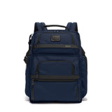 TUMI - Alpha Brief Pack - Men's and Women's Work and Travel Laptop Backpack with Padded Adjustable Strap - Fits Up to 15" Screen - Navy