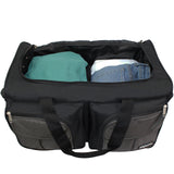 Dejuno 28-inch Rolling Duffle Bag - Charcoal