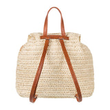 Roxy Spotless Sunnies Backpack | Straw | Beach | Vacation | Travel | Eco-Friendly | Lightweight | Natural