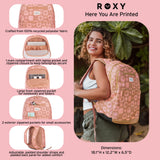 Roxy Here Your Are Medium Backpack - Wild Wind Hibiscus Mirage