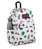 JanSport SuperBreak Plus Backpack with Padded 15-inch Laptop Sleeve and Integrated Bottle Pocket - Spacious and Durable Daypack for Work and Travel - Collected Collage