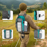 Seektop 20L Foldable Waterproof Hiking Backpack, Ultralight Small Lightweight Daypack Packable Backpack for Men Woman