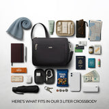 Travelon Anti-Theft Classic Small East/West Crossbody