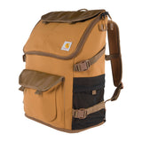 Carhartt 35L Nylon Workday Backpack, Durable Water-Resistant Pack with 15" Laptop Sleeve and Adjustable Shoulder Straps, Carhartt Brown