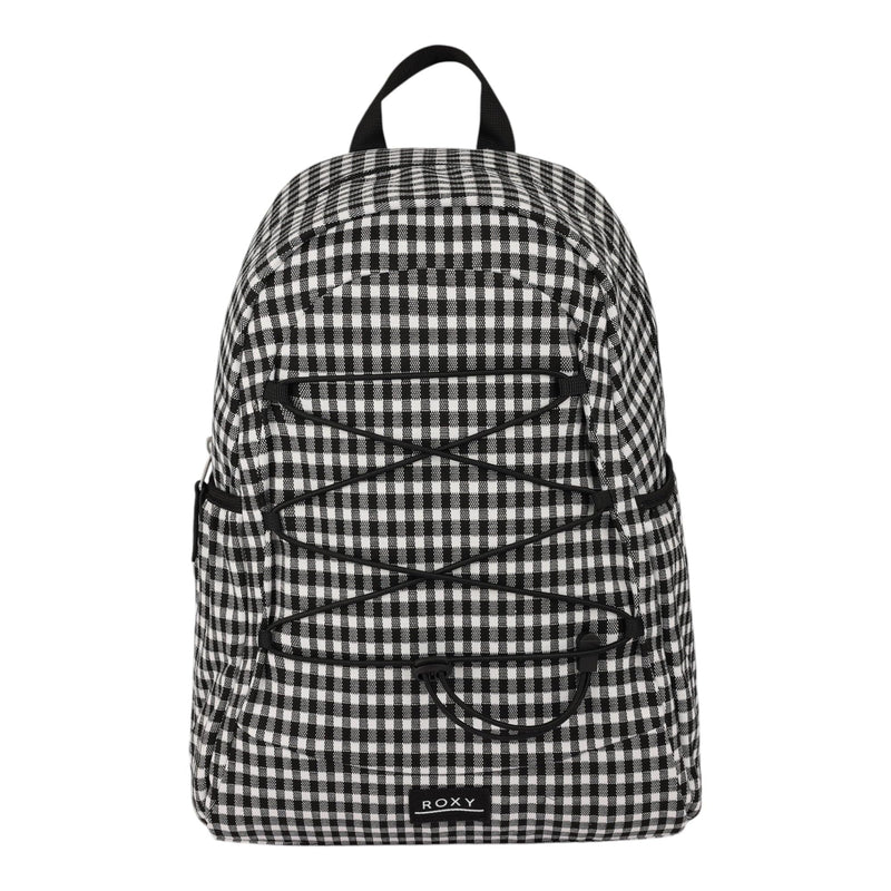 Roxy Urban Party Backpack | Travel | Vacation | Everyday Carry | 17" Laptop Sleeve | Side Bottle Pocket | 15.5L Capacity | Padded Straps - Anthracite