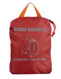 Eddie Bauer Stowaway Packable Sling Bag | Travel | Outdoor | Lightweight | Compact | Ripstop Nylon, Maroon-10L