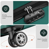 11 Piece Travel Luggage Sets, 4 Piece Hardshell Suitcase with Wheels, 20inch Carry on Luggage, 24inch 28inch 32inch Checked Luggage with 7PC Organizer Bags