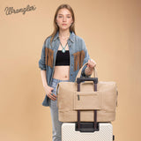 Wrangler Travel Duffel Bag Carry On Overnight Bag with Shoe Compartment Weekender Bag for Women WG253-5110KH