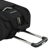 French Connection 16" Underseat Carry-On Luggage with USB/USB-C Ports, Black
