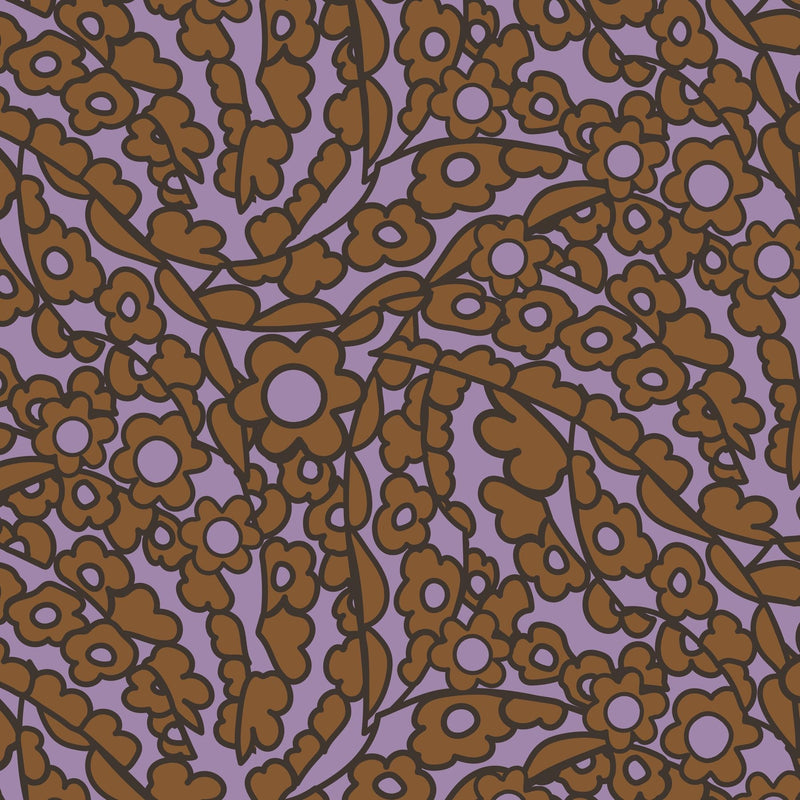 Vera Bradley Women's Hardside Luggage 22 Inch Adair Spinner, Tiny Garden Lavender Frost, One Size