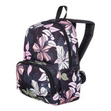 Roxy Women's Always Core Backpack | Travel | Everyday Carry | Beach | Polyester | 8L Capacity - Anthracite Sunny Floral Swim