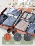CONCEPTEN Carry On Luggage 22x14x9 Airline Approved, 20-inch Hard Shell Suitcases with Wheels, ABS Lightweight Carry on Suitcase with TSA Lock