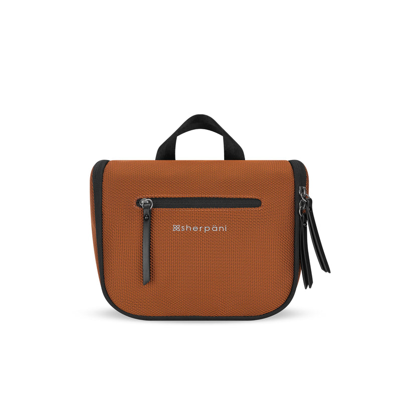 Sherpani Co-Pilot, Travel Toiletry Bag, Hanging Cosmetic Organizer, Water Resistant Makeup Bag, Shower Dopp Kit, Essentials Toiletries for Women, Travel Gift (Morocco)