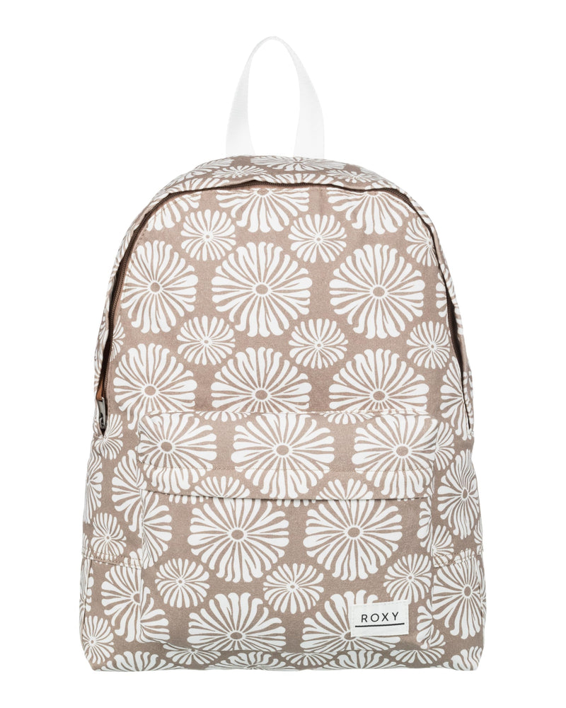 Roxy Women's Sugar Baby Backpack | Travel |Vacation | Work | Everyday Carry | 16L Capacity - Portabella Tile