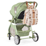 Montana West Wrangler Diaper Bag Backpack Aztec Travel Backpack Purses Western Multi-Function Baby Bags for Mom with Waterproof Insulated Pockets