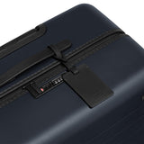 Away Large Checked Luggage, 29 Inch Hardside Suitcase with Spinner Wheels, Lightweight & Durable, TSA Lock, Navy Blue