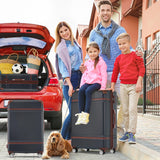 Luggage Sets 2 Piece Luggage, ABS Hardside Suit case Spinner Wheels Lightweight Lock
