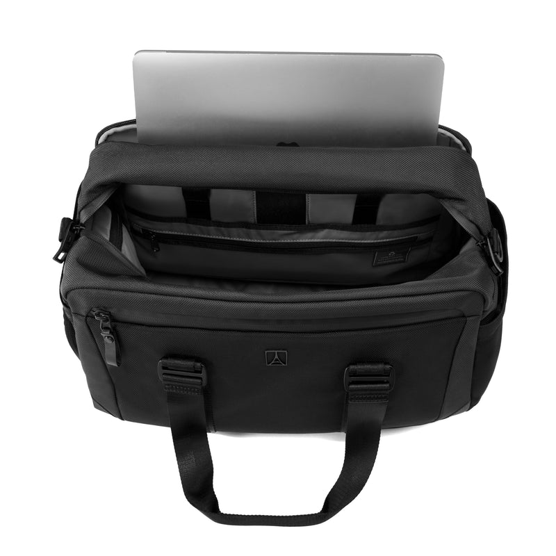 Travelpro Altitude Day-to-Day Duffel 26L, Water Resistant, Work, Business, Men and Women, Jet Black