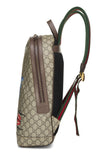 Gucci, Pre-Loved GG Supreme Magnetismo Insect Backpack, Brown