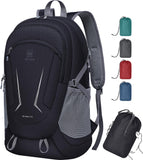 MIYCOO Backpack - Ultra Lightweight Packable Backpack for Travel Camping, Hiking Back Pack Waterproof Foldable Daypack for Men Women Black