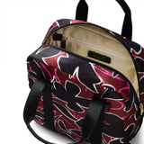 RADLEY London Canford Floral Responsible Small Zip Around Backpack, in Recycled Polyester with Floral Print, Merlot, Small