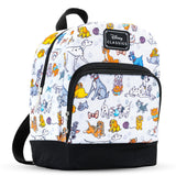 Disney Cats and Dogs Mini Backpack - 10" Exclusive Woven Small Backpack with Front Pocket | Adjusts to Fit Women, Teens, Girls, Kids