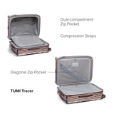 Tumi Unisex 19 Degree Lite Continental Carry-On Blush Carry-On 22-Inch One Size