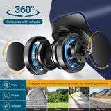 Hoteel Luggage Sets 5 Piece, 4-Year Warranty, Carry-On Luggage with Dual-Spinner Wheels, PC+ABS Hardside Suitcase Set with TSA Lock, Durable Large Suitcase, Dark Blue(20/24/28/DB/TB)