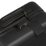 Away Bigger Carry-On Luggage, Lightweight Hardside Large Suitcase with Spinner Wheels, TSA Lock, Airline Approved, Jet Black