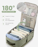 LOVEVOOK 40L Travel Backpack for Women & Men - 17.3 Inch Carry On Backpack & Personal Item Backpack for Airlines, Spacious and Durable Design, with 3 Packing Cubes