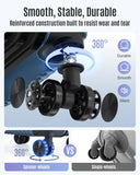 LIGHT FLIGHT Carry On Luggage 22x14x9 Airline Approved, Durable Hard Shell Carry On Suitcases with Wheels, Expandable Hardside Lightweight Travel Luggage with TSA Lock, Royal Blue