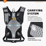SKYSPER Small Hiking Backpack - 15L Travel Daypack Lightweight Bag Water Resistant Hiking Backpacks for Women Men