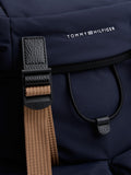 Tommy Hilfiger Mens Travel Flap Backpack,SPACE BLUE One Size