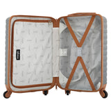 Wrangler 22" Outrider Hardside Carry-On Luggage, Lava Smoke