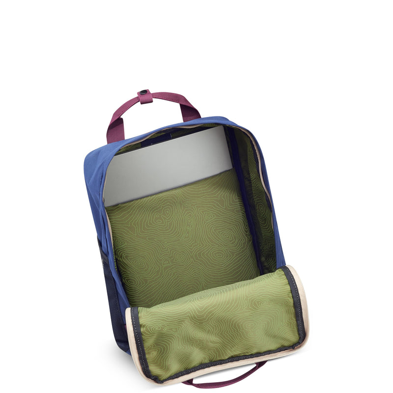 Jeep JS014D Tote Laptop Travel Backpack, Blue