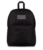 JanSport SuperBreak Plus Backpack with Padded 15-inch Laptop Sleeve and Integrated Bottle Pocket - Spacious and Durable Daypack for Work and Travel - Monochrome Black