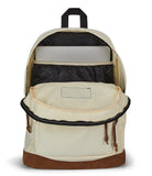 JanSport Right Pack Backpack - Durable Daypack with Padded 15" Laptop Sleeve, Spacious Main Compartment & Integrated Water Bottle Pocket - Coconut