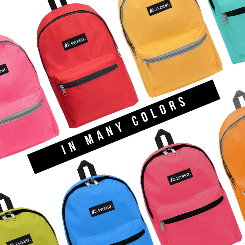 Everest Basic Backpack Backpack, Tangerine