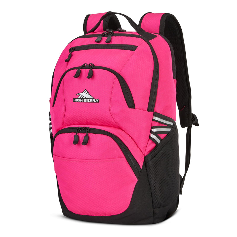 High Sierra Swoop Backpack, Lightweight Bookbag, Large Main Compartment + External Accessory Pockets, Separate Laptop Pocket, Dual | Backpacks4Less