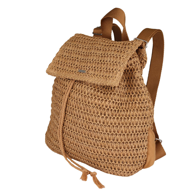 Roxy Spotless Sunnies Backpack | Straw | Beach | Vacation | Travel | Eco-Friendly | Lightweight | Natural