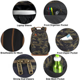 Kelty Laptop Backpack Bag 25 L Hiking Backpack for Men, Women, Work | 18 inch Travel Backpack Carry On Approved (Cool Camo)