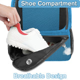 YOREPEK Soccer Backpack, Lightweight Soccer Bag with Ball Holder for Boys Girls Kids, Water resistant Sport Equipment Bags Fit Basketball Volleyball Football Accessories