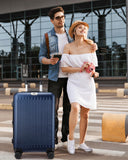 3 Piece Luggage Sets Expandable, Hardshell Travel Suitcase with Double Spinner Wheels and TSA Lock