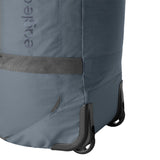Eagle Creek No Matter What Rolling Duffel - Durable Rolling Bag for Travel - Adjustable Shoulder Strap - Heavy Duty Wheels - Lockable Zippers - Multiple Carry Options - 130L - Smoke