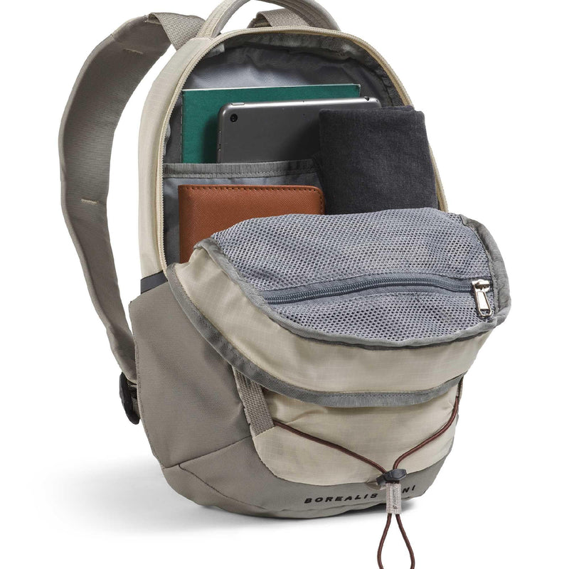 The North Face Borealis Mini Backpack, Desert Stone/Stone Slab/Ember Soil, One Size